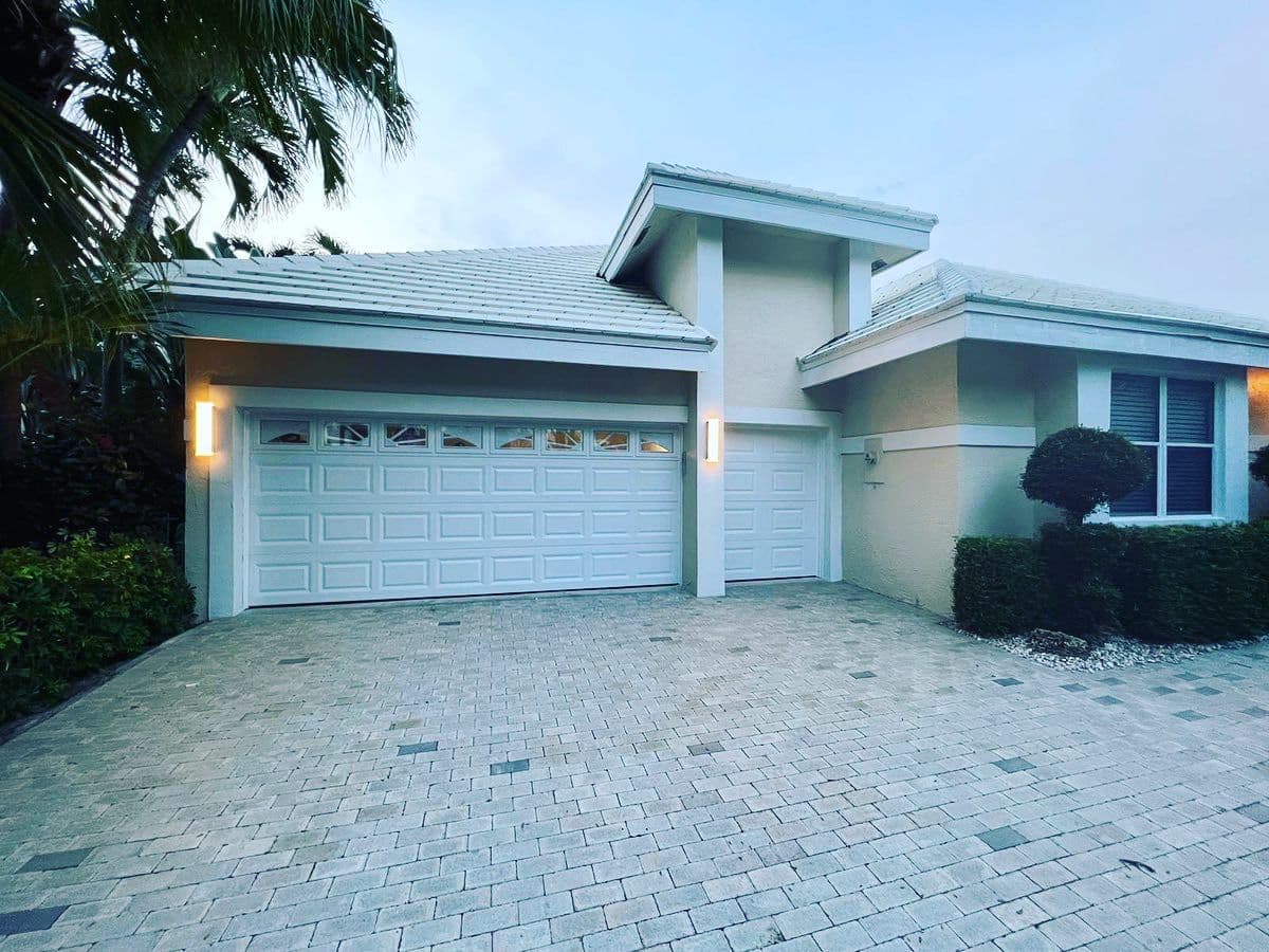 Coastal garage door installation in Naples, Collier County — 305 Doors Corp
