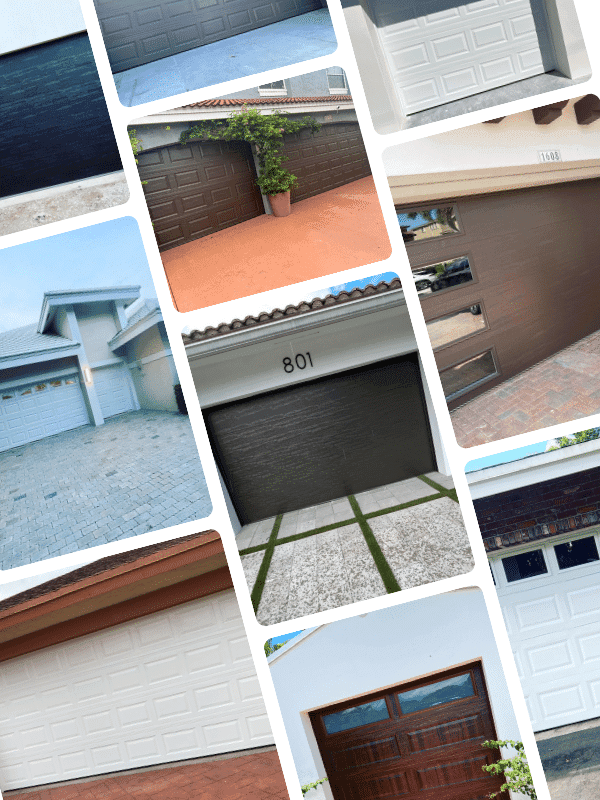 Hurricane season garage door promotion for Estero, Lee County — impact-rated options by 305 Doors Corp